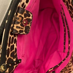 Animal print purse